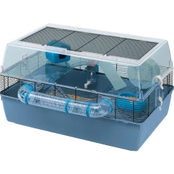 Ferplast Duna Fun Large - Dierenverblijf - 71.5x46x41 cm Blauw