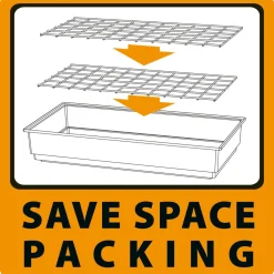 Ferplast Frettenkooi Furat - Dierenverblijf - 78x48x70 cm Grijs