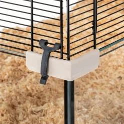 Ferplast Knaagdierenkooi Karat 120 - Dierenverblijf - 118.5x50.5x61.5 cm Zwart Transparant