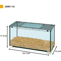 Ferplast Knaagdierenkooi Jerry 101 - Dierenverblijf - 101.7x52.2x51.9 cm