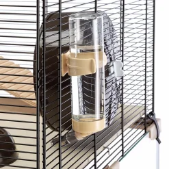 Ferplast Knaagdierenkooi Karat 60 Zwart&Transparant - Dierenverblijf