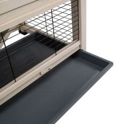 Ferplast Konijnenhok Cottage - Dierenverblijf - 108x59x102.5 cm White Wash