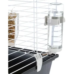 Ferplast Konijnenkooi Casita 120 - Dierenverblijf - 119x58x61 cm Zwart Wit