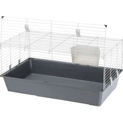 Ferplast Konijnenkooi Rabbit 100 Basic - Dierenverblijf - 95x57x46 cm Assorti