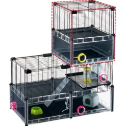Ferplast Multipla Hamster Roof Extension - Dierenverblijf - 37.5x37.5x41 cm