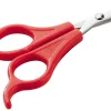 Ferplast Nagelschaar - Hondennagelschaar - 10.5x6x0.7 cm Rood Zwart