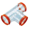 Ferplast Tunnel T-Stuk Fpi 4814 - Dierenverblijf - Ø6x14x10 cm Assorti