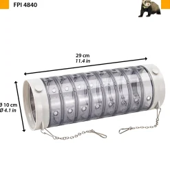Ferplast Tunnelbuis Fpi 4840 - Dierenverblijf - Ø10.5x29 cm Transparant