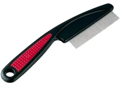 Ferplast Vachtkam Fijn - Hondenvachtkam - 15x1x4 cm Rood Zwart