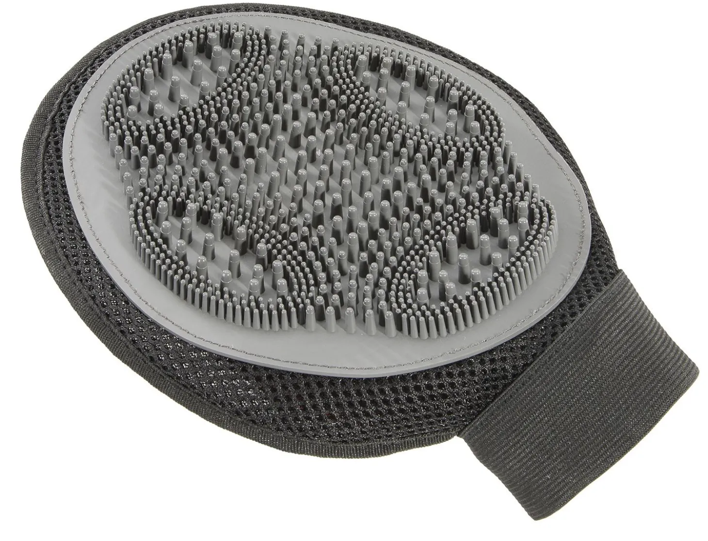 Ferplast Verzorgingsborstel Handschoen - Hondenvachtborstel - 24.5x19x2 cm Rood Zwart Grijs