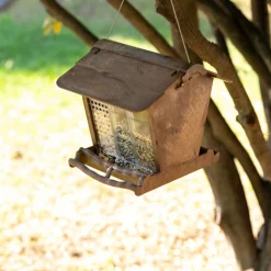 Ferplast Voedersilo Jok 1 - Voersilo - 23.5x26x23 cm Bruin