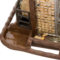 Ferplast Voedersilo Jok 2 - Voersilo - 34x26x23 cm Bruin