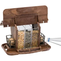 Ferplast Voedersilo Jok 2 - Voersilo - 34x26x23 cm Bruin