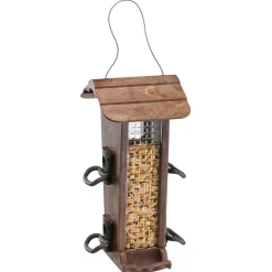 Ferplast Voedersilo Jok 21 - Voersilo - 19x17.5x32 cm Bruin