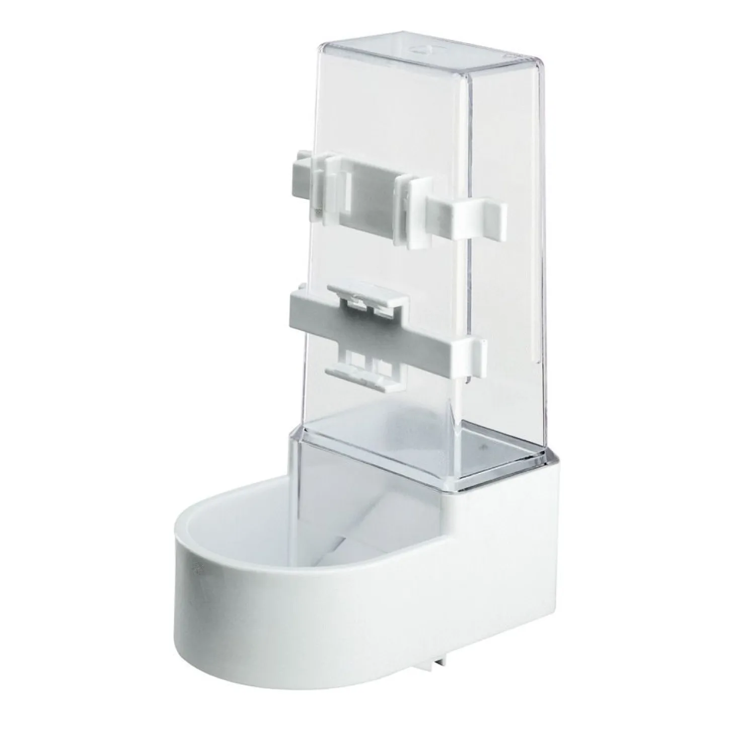 Ferplast Voerfontein Papegaai Fpi 4518 - Vogel - Voerbak- Drinkbak - 11.6x13.7x21.2 cm Assorti