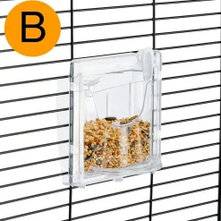 Ferplast Vogelkooi Piano 6 - Vogelverblijven - 87x46x70 cm Zwart