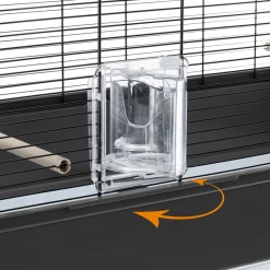 Ferplast Vogelkooi Piano 6 - Vogelverblijven - 87x46x70 cm Zwart