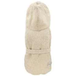 Ferribiella Bath Robe - Hondenbadjas - Beige M