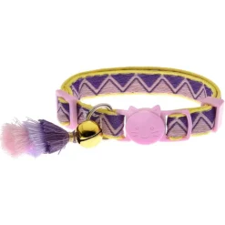 Ferribiella Bohemian Cat Collar - Kattenhalsband - Pink 20-30 Cm