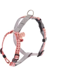 Ferribiella Cat Leash+harness Set - Kattenharnas - Grijs M