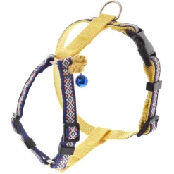 Ferribiella Cat Leash+harness Set - Kattenharnas - Geel L