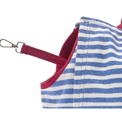 Ferribiella Dolcevita Draagtas - Hondendraagtas - 40x30x20 cm Blauw Wit