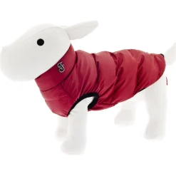 Ferribiella Down Jacket Nuvola - Hondenkleding - 39 cm Rood