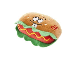 Ferribiella Hamburgers Fabric+rubber - Hondenspeelgoed - 14 cm
