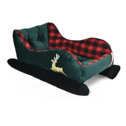 Ferribiella Hondenmand Arrenslee - Hondenmand - 60x37 cm Groen Rood