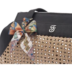 Ferribiella Musa Dog Draagtas - Hondendraagtas - 40x30x20 cm Zwart