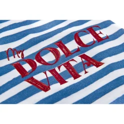 Ferribiella My Dolce Vita T-Shirt - Hondenkleding - 20 cm Blauw Wit