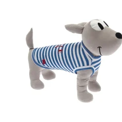 Ferribiella My Dolce Vita T-Shirt - Hondenkleding - 20 cm Blauw Wit