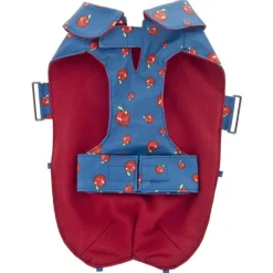 Ferribiella Off Cosmo Raincoat Apples - Hondenkleding - 33 cm