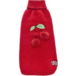 Ferribiella Off Sweater Cheers - Hondenkleding - 51 cm Rood