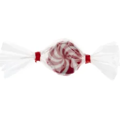 Ferribiella Pluche Kerst Snoepje - Kattenspeelgoed - Wit Rood 3 stuks