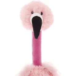 Ferribiella Stuffed Flamingo - Hondenspeelgoed - 32 cm