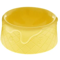 Ferribiella Summer Ice Cream - Opvouwbaar - Hondenvoerbak - Ø14.5 cm Geel