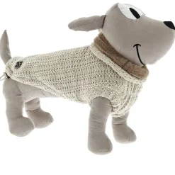 Ferribiella Sweater Coccola - Hondenkleding - 33 cm Beige