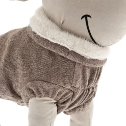 Ferribiella Sweater Coccola - Hondenkleding - 27 cm Coffee