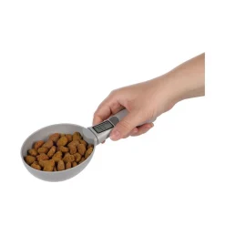 Flamingo Digitale Voerschep Skalo - Weegschaal - 23x10x5.5 cm Grijs