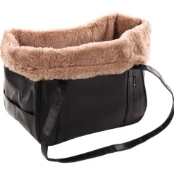 Flamingo Draagtas Armando - Hondendraagtas - 36x21x29 cm Zwart