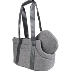 Flamingo Draagtas Danira - Hondendraagtas - 50x24x26 cm Grijs