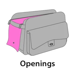 Flamingo Draagtas Gigi - Hondendraagtas - 40x22x28 cm Zwart