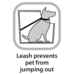 Flamingo Draagtas Gigi - Hondendraagtas - 40x22x28 cm Zwart