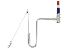 Flamingo Fietshouder Doggy Guide - Hondenfiets-accessoires - Zilver per stuk