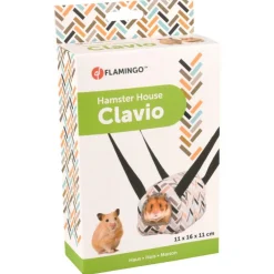 Flamingo Hamsterhuis Clavio Horizontale Hanger - Kooi Accessoire - 16x11x11 cm Multi-Color