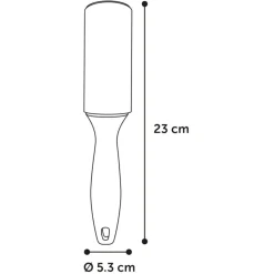 Flamingo Herbruikbare Haarroller - Harentextielborstel - 23 cm Assorti