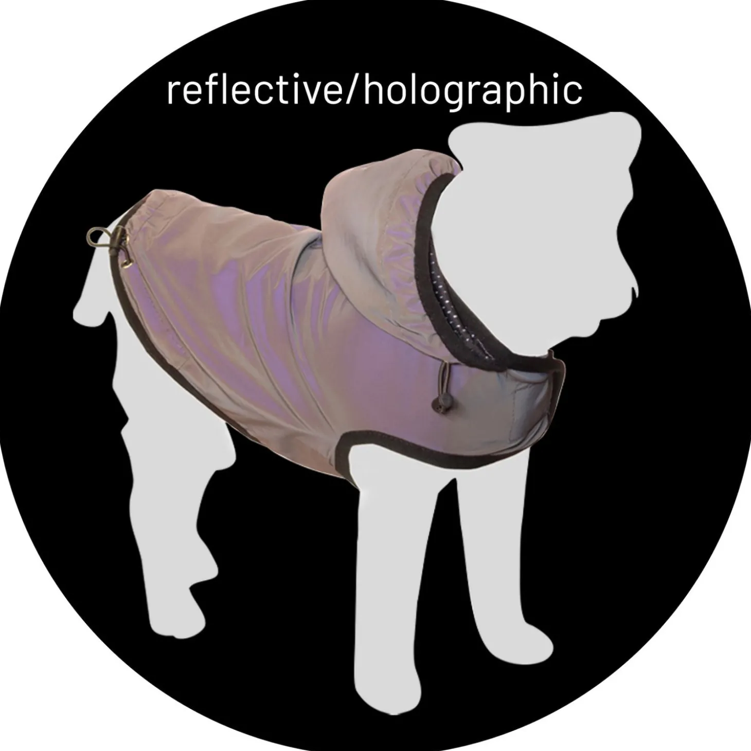 Flamingo Hondenjas Luza Grijs - Hondenkleding