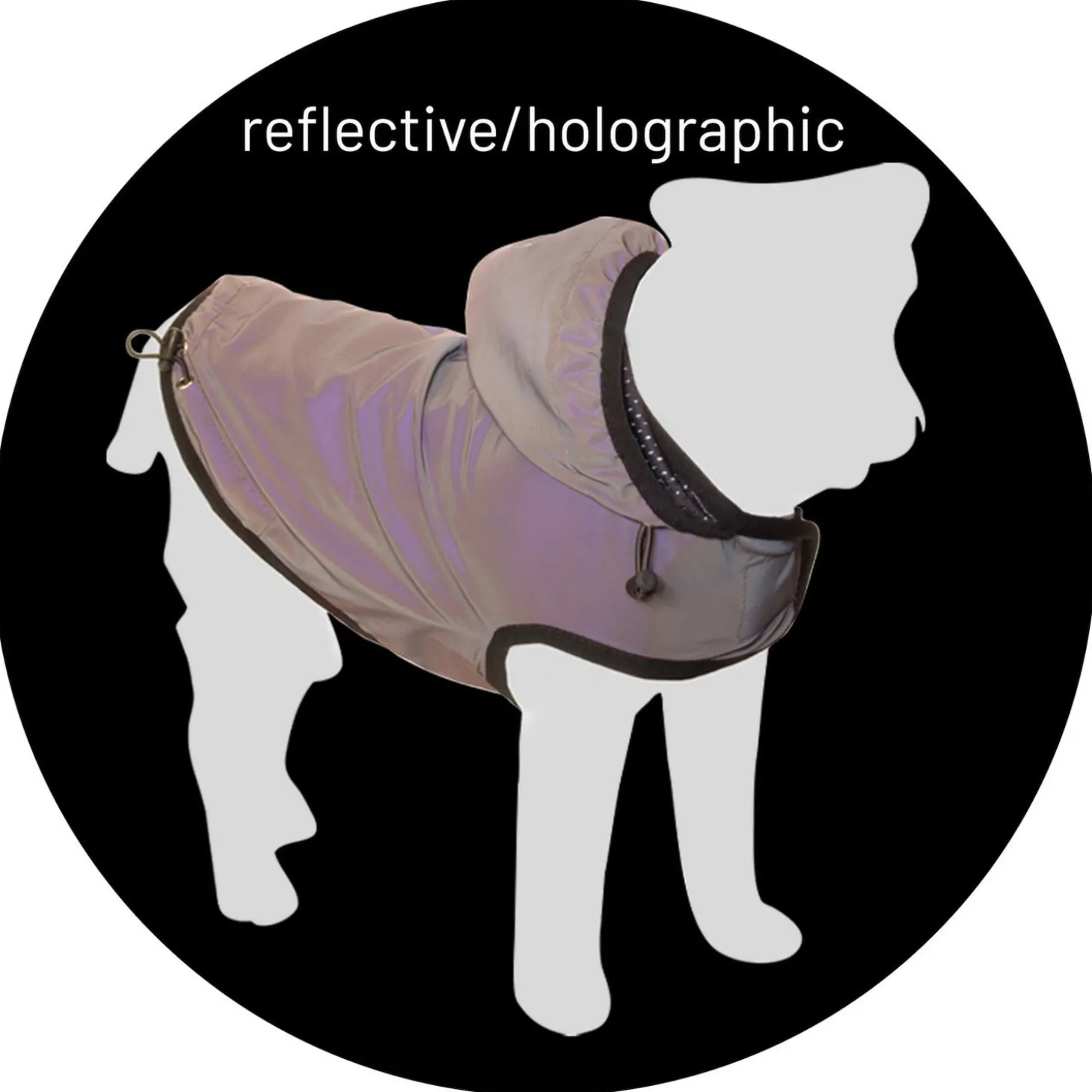 Flamingo Hondenjas Luza Grijs - Hondenkleding