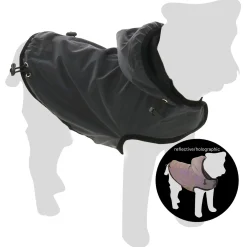 Flamingo Hondenjas Luza Grijs - Hondenkleding